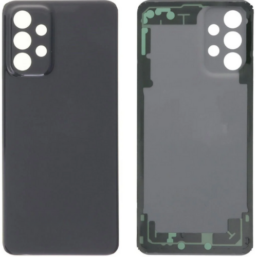 Samsung A23 SM-A235F Uyumlu Arka Pil Kapağı Siyah