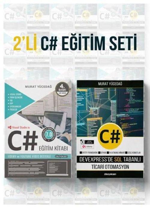 2'li C# Eğitim Seti - 2 Kitap Takım