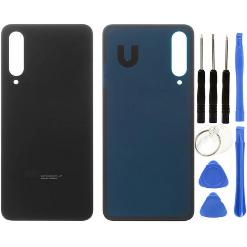 Xiaomi Mi 9 Se Uyumlu Arka Pil Kapağı Siyah + Tamir Seti