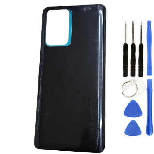 Xiaomi Mi 11T Uyumlu Arka Pil Kapağı Siyah + Tamir Seti