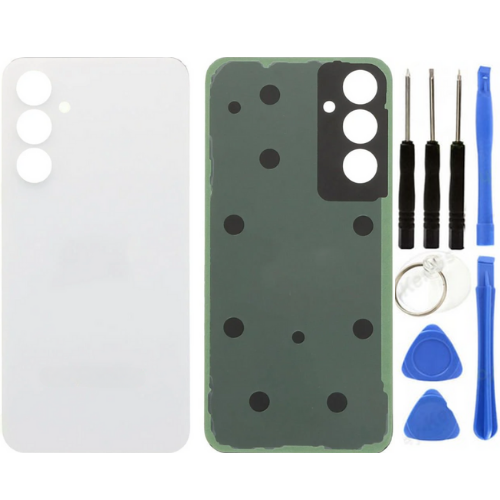 Samsung A54 5G SM-A546e Uyumlu Arka Pil Kapağı Beyaz + Tamir Seti