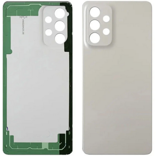 Samsung A73 5G SM-A736 Uyumlu Arka Pil Kapağı Beyaz