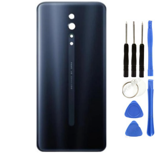 Oppo Reno Z Uyumlu Arka Pil Kapağı Siyah + Tamir Seti