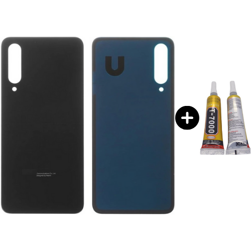 Xiaomi Mi 9 Se Uyumlu Arka Pil Kapağı Siyah + B7000
