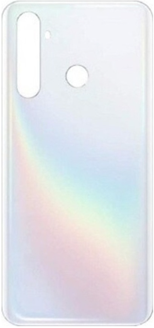 Realme 5 Pro Uyumlu Arka Pil Kapağı Beyaz 