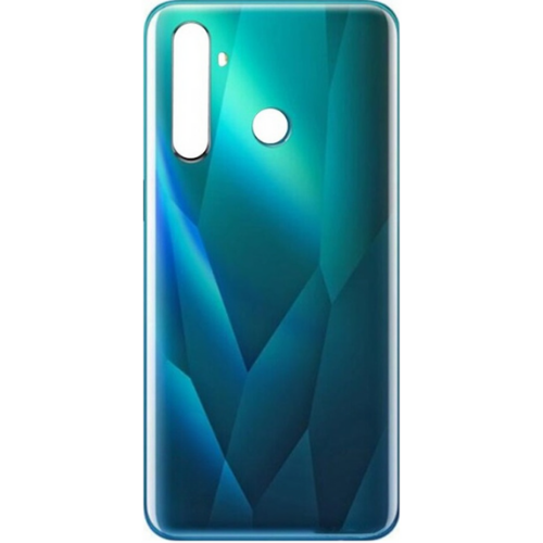 Realme 5 Pro Uyumlu Arka Pil Kapağı Yesil