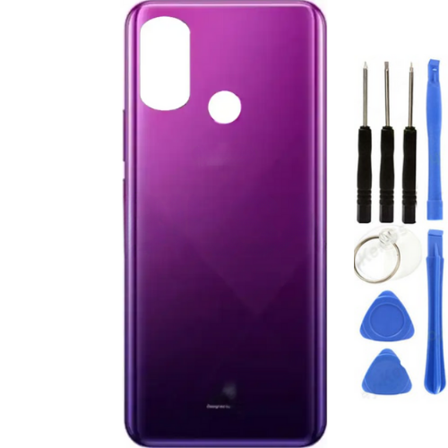 İnfinix Hot 9 Play Uyumlu Arka Kapak Mor + Tamir Seti
