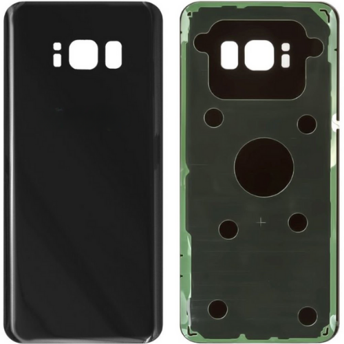 Samsung S8 SM-G950 Uyumlu Arka Pil Kapağı Siyah