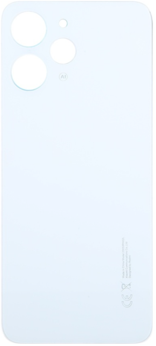Redmi 12 Uyumlu Arka Pil Kapağı Beyaz