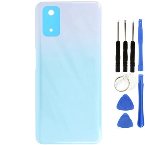 Oppo A92 Uyumlu Arka Pil Kapağı Beyaz + Tamir Seti