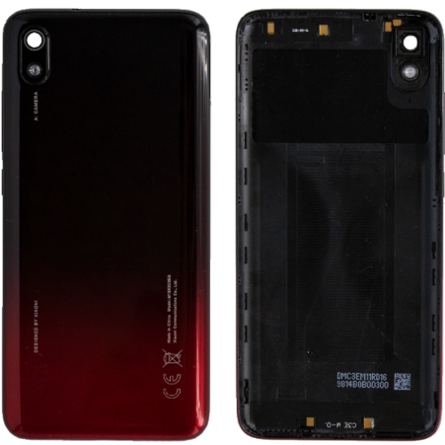 Redmi 7A Uyumlu Full Kasa Arka Pil Kapağı Mor