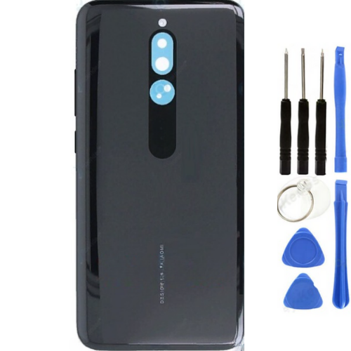 Redmi 8 Uyumlu Full Kasa Arka Pil Kapağı Siyah + Tamir Seti