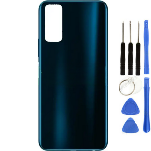 Vivo Y33S Uyumlu Arka Pil Kapağı Mavi + Tamir Seti