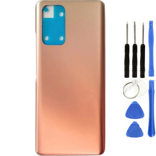 Redmi Note 10 Pro Uyumlu Arka Pil Kapağı Gold + Tamir Seti