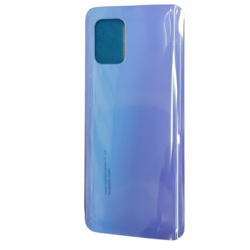 Xiaomi Mi 10 Lite Uyumlu Arka Pil Kapağı Açık Mavi 
