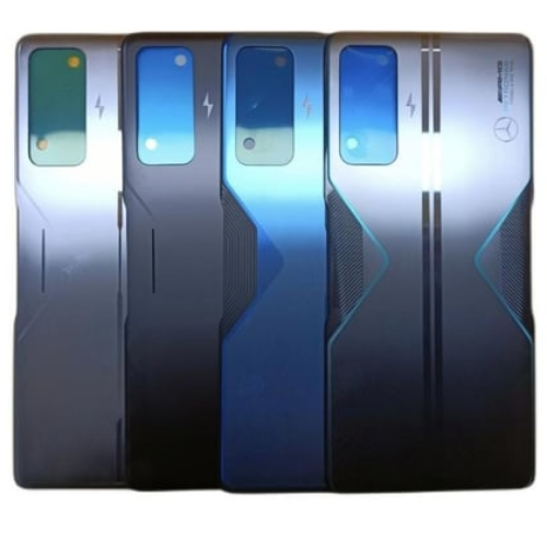 Redmi K50 Gaming Uyumlu Arka Pil Kapağı Mavi