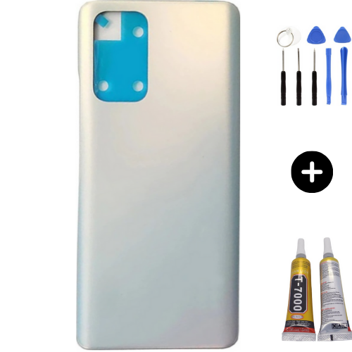 Redmi Note 10 Pro Uyumlu Arka Pil Kapağı Beyaz + Montaj Seti