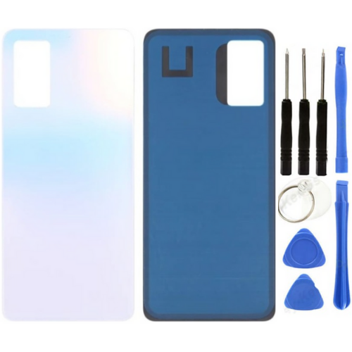 Redmi Note 11 Pro Uyumlu Arka Pil Kapağı Beyaz + Tamir Seti