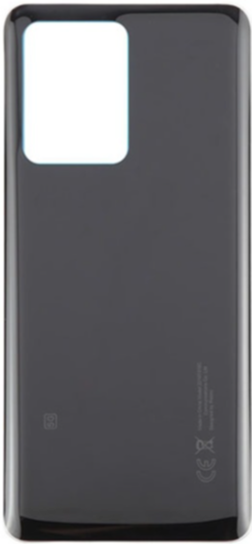Redmi Note 12 Pro 5G Uyumlu Arka Pil Kapağı Siyah