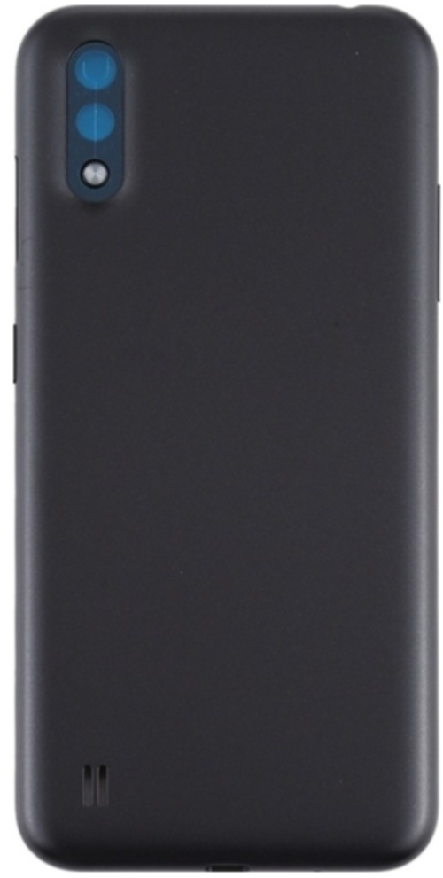 Samsung A01 SM-A015F Uyumlu Arka Pil Kapağı Siyah