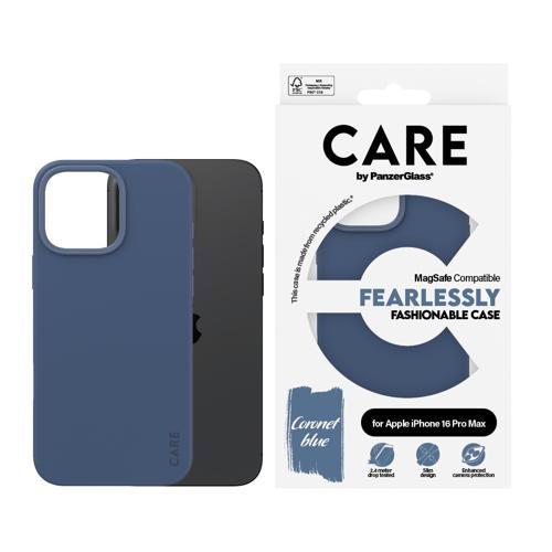 CARE by PanzerGlass Fashionable iPhone 16 Pro Max MagSafe Uyumlu Mavi Telefon Kılıfı