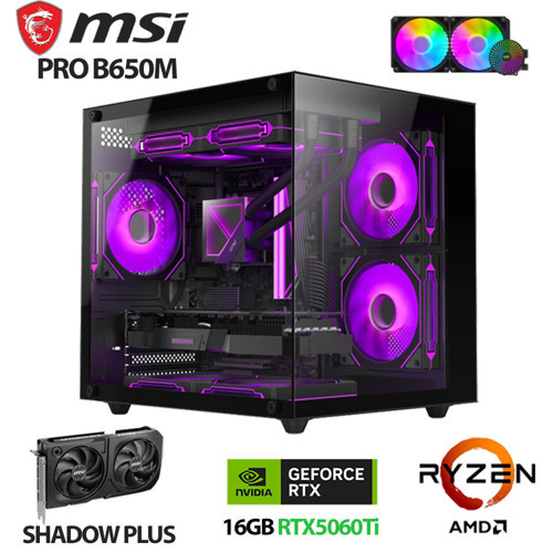 Force X10 Ryzen 7 7800X3D 32GB DDR5 Ram 1TB M.2 NVMe SSD 16GB RTX5060 Ti Sıvı Soğutmalı Masaüstü Oyuncu Bilgisayarı