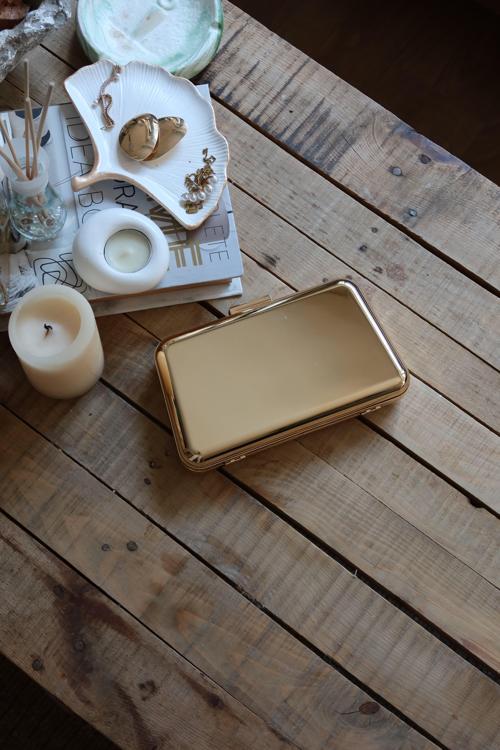 Gold Mika Zincirli El Omuz Çantası