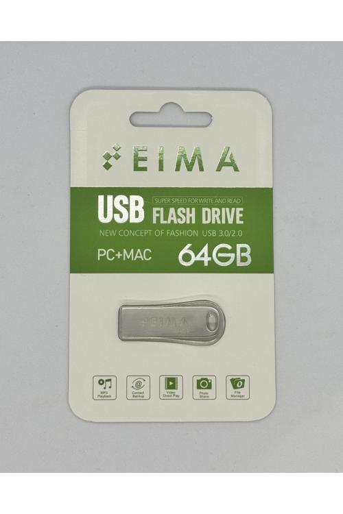 USB FLASH DRİVE 64 GB SUPER SPEED USB 3.0/2.0 PC+MAC UYUMLU USB BELLEK
