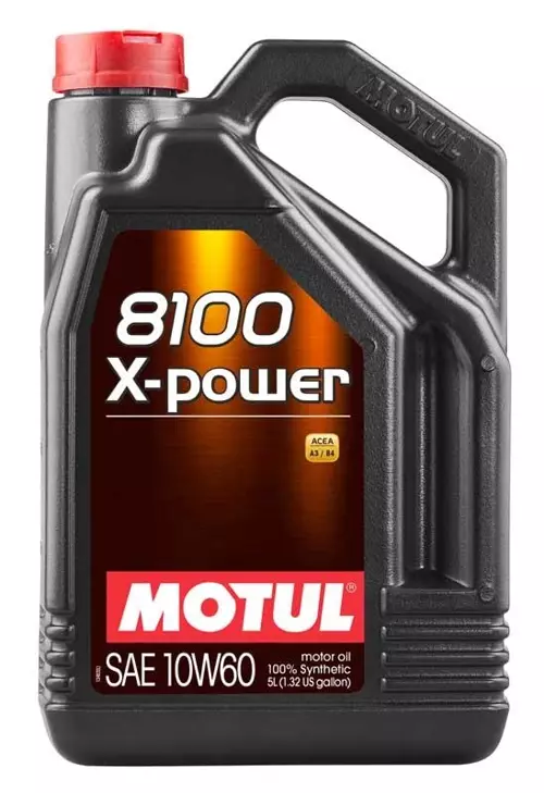 8100 X-Power 10W-60 Tam Sentetik Motor Yağı 5 L