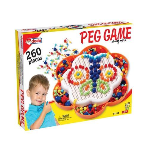 Fen Toys - Çivi Oyunu / in-my-mind Ped Game 260 Parça / +3 yaş Kız Erkek Çocuk Oyuncak Eğitici