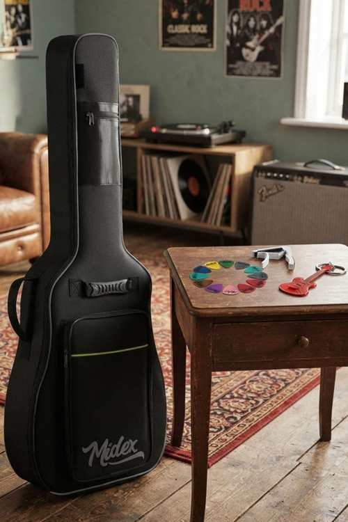 CS-99 Case Klasik Gitar Çantası Gigbag Kalın (Capo Hediye)