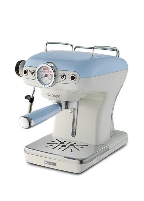 Vintage Mavi Espresso Kahve Makinesi