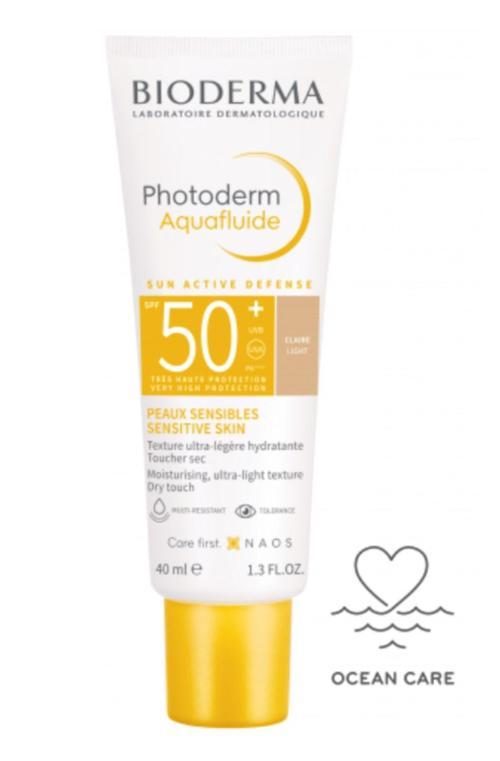 Photoderm SPF 50+ Aquafluide Renkli Güneş Kremi 40 ml Claire Light