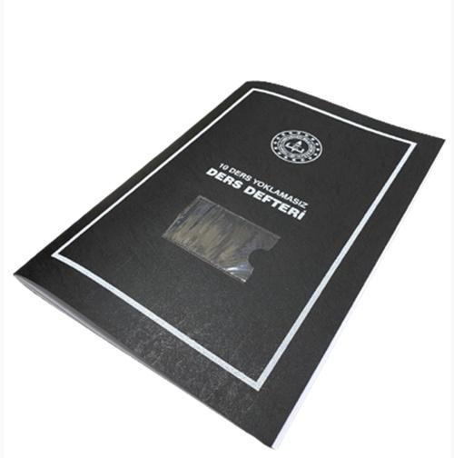 Ders Defteri 10 Dersli Yoklamasız Lise Plastik Kapak 25X35 - 3 adet