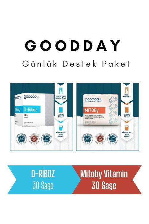 Günlük Destek Paket | D-Riboz 30 Saşe & Mitoby 30 Saşe Form