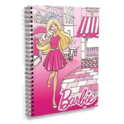 Barbie Not Defteri A6 Spiralli