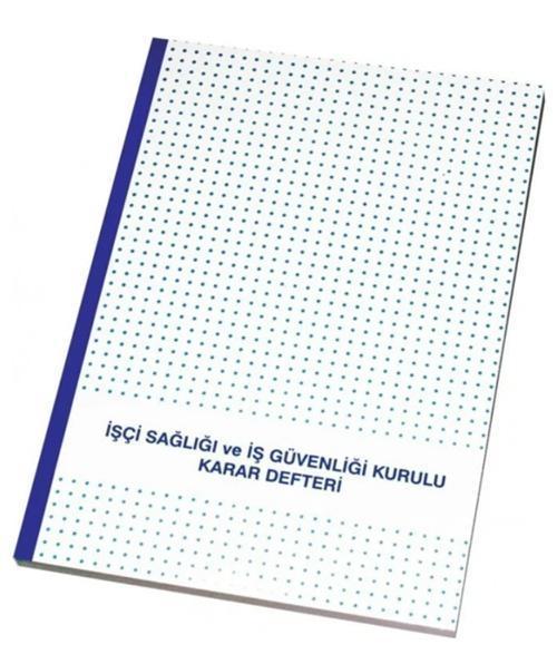İş Sağlığı Ve İş Güvenliği Kurulu Karar Defteri Karton Kapak