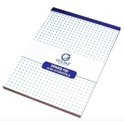 Sipariş Fişi Otokopili 2/50 14X20 - 6 adet