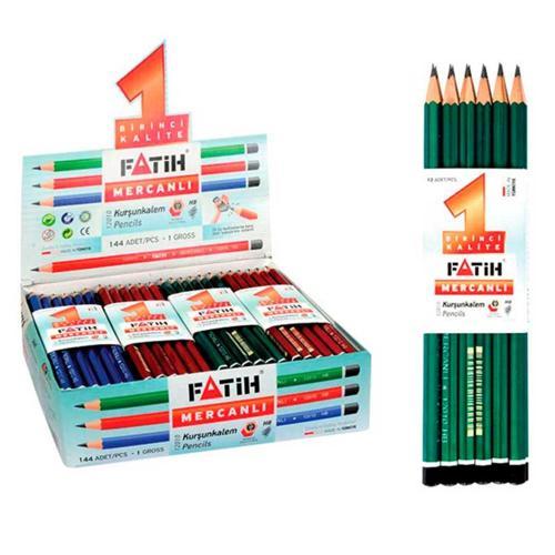 Mercanlı Kurşun Kalem HB 12010 Fa12010kl00 (12 Li Paket)