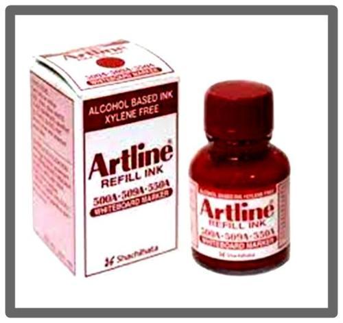 - Tahta Kalem Mürekkebi Kırmızı