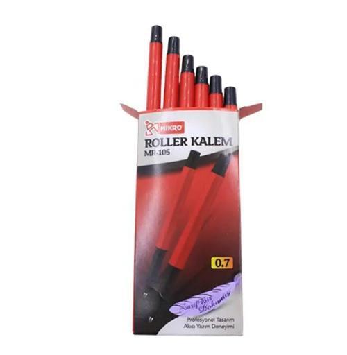 Roller Kalem Kırmızı Mr-105 - 3 adet