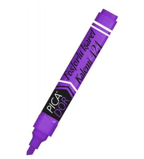 Fosforlu Kalem Doldurulabilir Mor