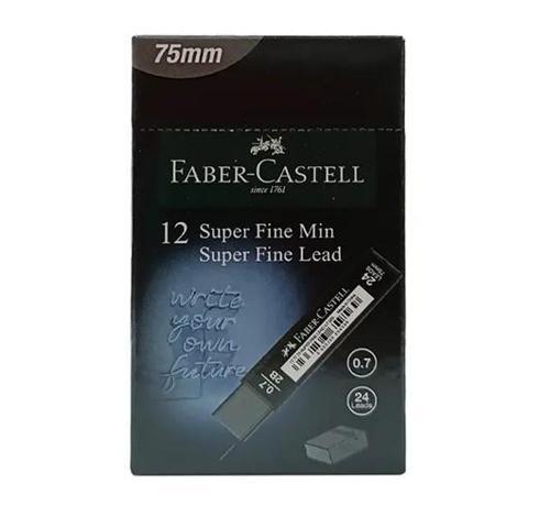 Faber Castell Min 0.7 Uç 24Lü 2B Black Kalem Ucu - 4 adet