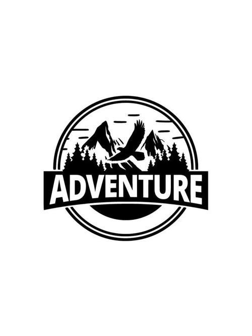 Adventure Sticker Araba Duvar Dekor Sticker 20 cm