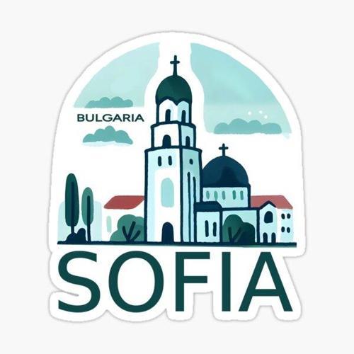 Sofya Bulgaristan Araba Sticker 18CM Çıkartması Etiket