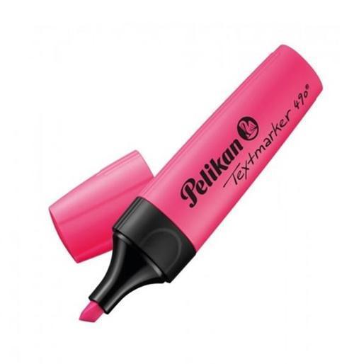 Pelikan Fosforlu Kalem Pembe - 3 adet