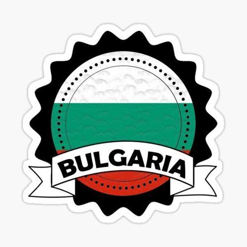 Bulgaristan Bayrağı Çıkartması Arma Araba Sticker Etiket 19CM