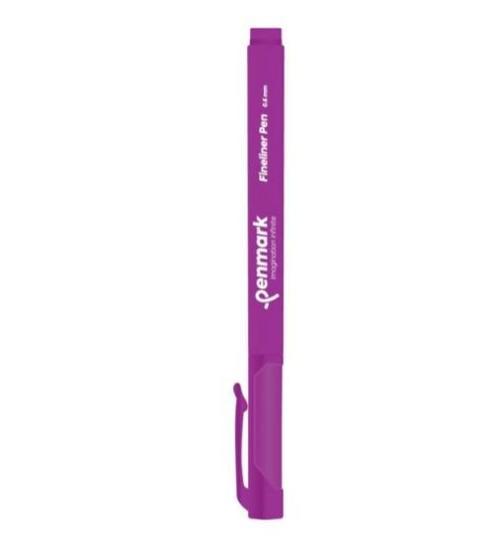 Fineliner İnce Uçlu Kalem 0,6 Magenta - 3 adet