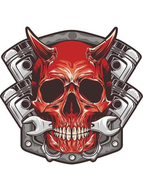 Kuru Kafa Kurukafa Araba Motorsiklet Sticker 19CM