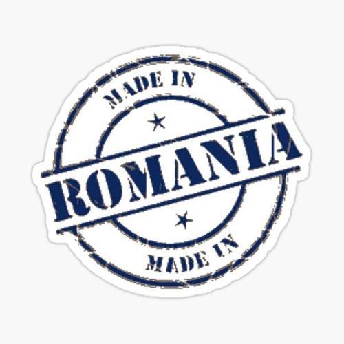 Made in Romania Sticker yapıştırma 16Cm